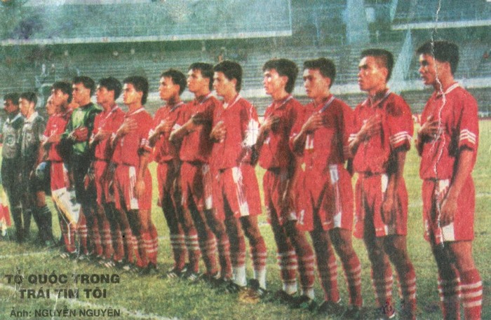 Một trận đấu của ĐT Việt Nam tại Dunhill Cup 1997 (Kuala Lumpur, Malaysia)